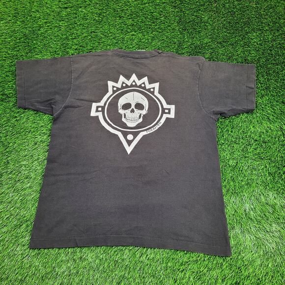 Vintage 1988 Fruit-Of-The-Loom Shirt XL 23x27 Faded-Black - Picture 1 of 15